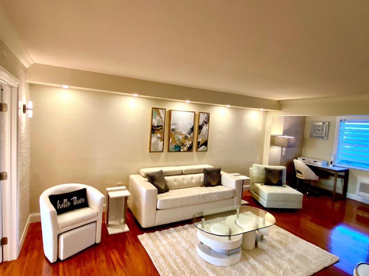 Deluxe Waterfront One Bedroom Apartment With Miami Skyline View, Free Parking 5 Mins Drive To Miami Beach Eksteriør bilde