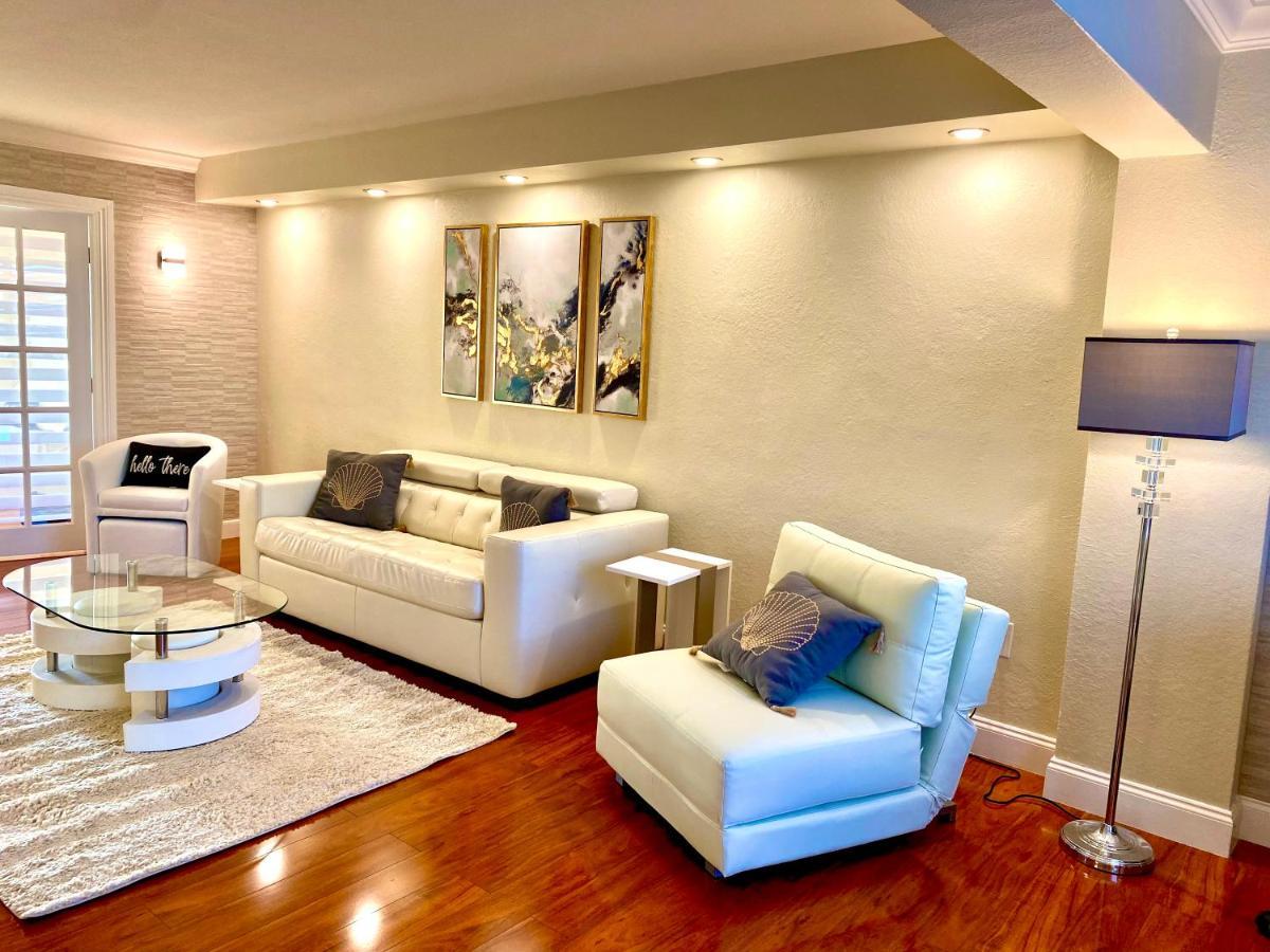 Deluxe Waterfront One Bedroom Apartment With Miami Skyline View, Free Parking 5 Mins Drive To Miami Beach Eksteriør bilde
