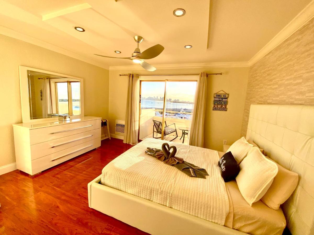 Deluxe Waterfront One Bedroom Apartment With Miami Skyline View, Free Parking 5 Mins Drive To Miami Beach Eksteriør bilde