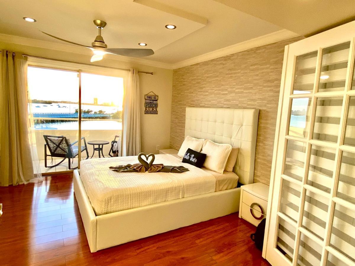 Deluxe Waterfront One Bedroom Apartment With Miami Skyline View, Free Parking 5 Mins Drive To Miami Beach Eksteriør bilde